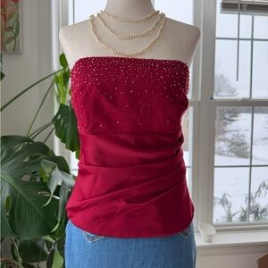 Elegant Strapless Top